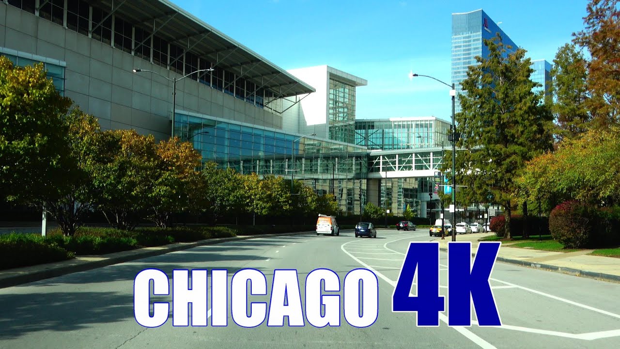 Driving in CHICAGO - A Spin Around McCormick Place