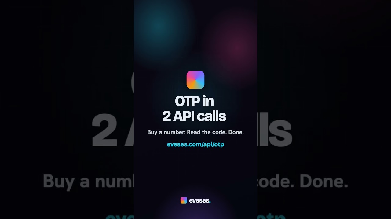 OTP in 2 API calls ⚡
