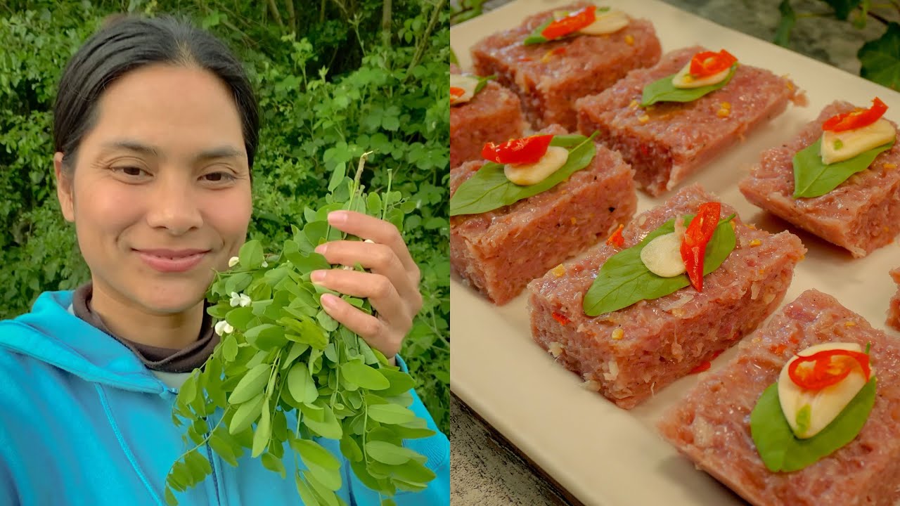 ក្បួនធ្វេីណែមជូរសាច់ជ្រូកឆ្ងាញ់ពិសេសនិងតិចនិចខ្លះៗធ្វេីឲ្យណែមស្វិតល្អមិនឆាប់ផ្អូមខូច