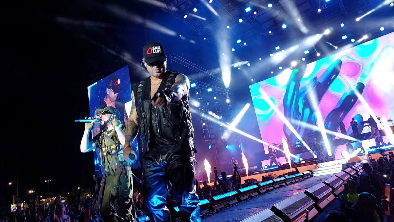 Wisin y Yandel RAKATA, Algo Me Gusta De Ti FENAPO 2023 PARTE 15