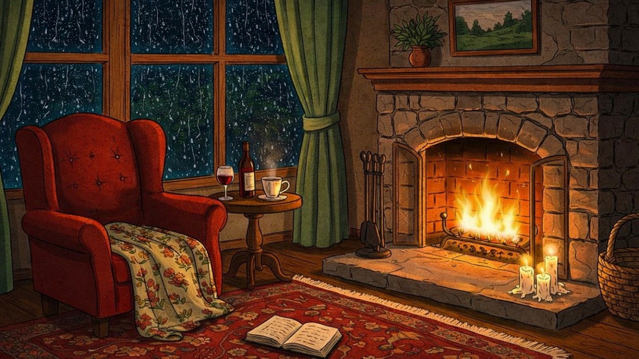 vintage oldies 1940s and you're listening to vintage music in a cottage room
