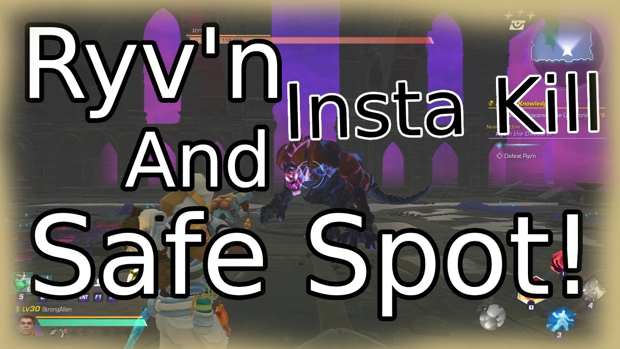 Ryv'n the Devourer Safe Spot and Instant Kill in Wayfinder