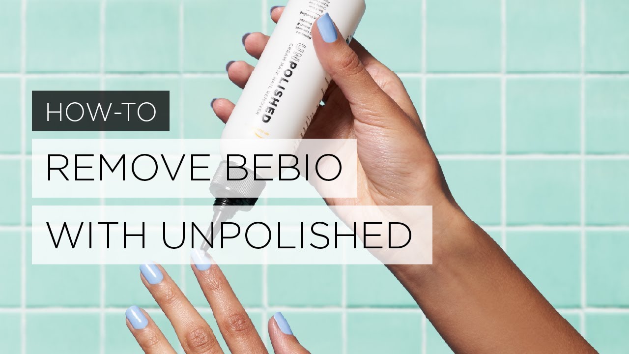 Bio Seaweed Gel How To: Remove BeBio Nail Lacquer with UNPOLISHED Gel Mask Remover