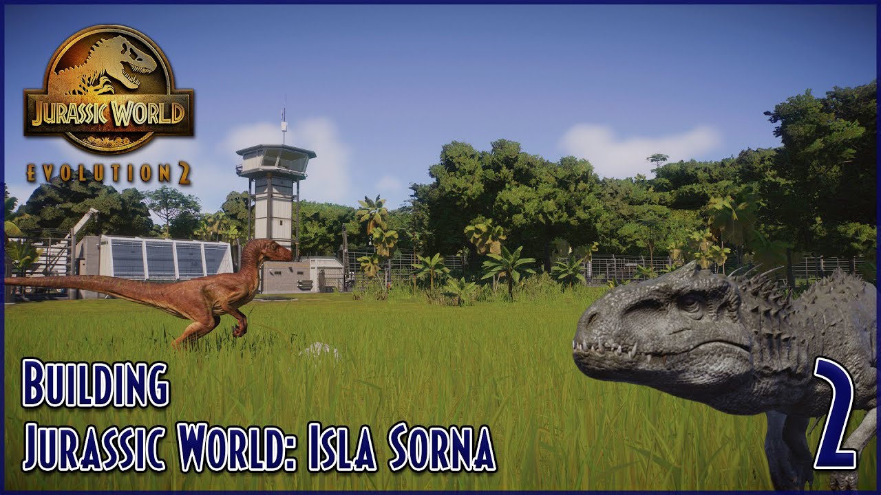 Building Jurassic World: Isla Sorna | Part 2 | JWE 2 SPEEDBUILD