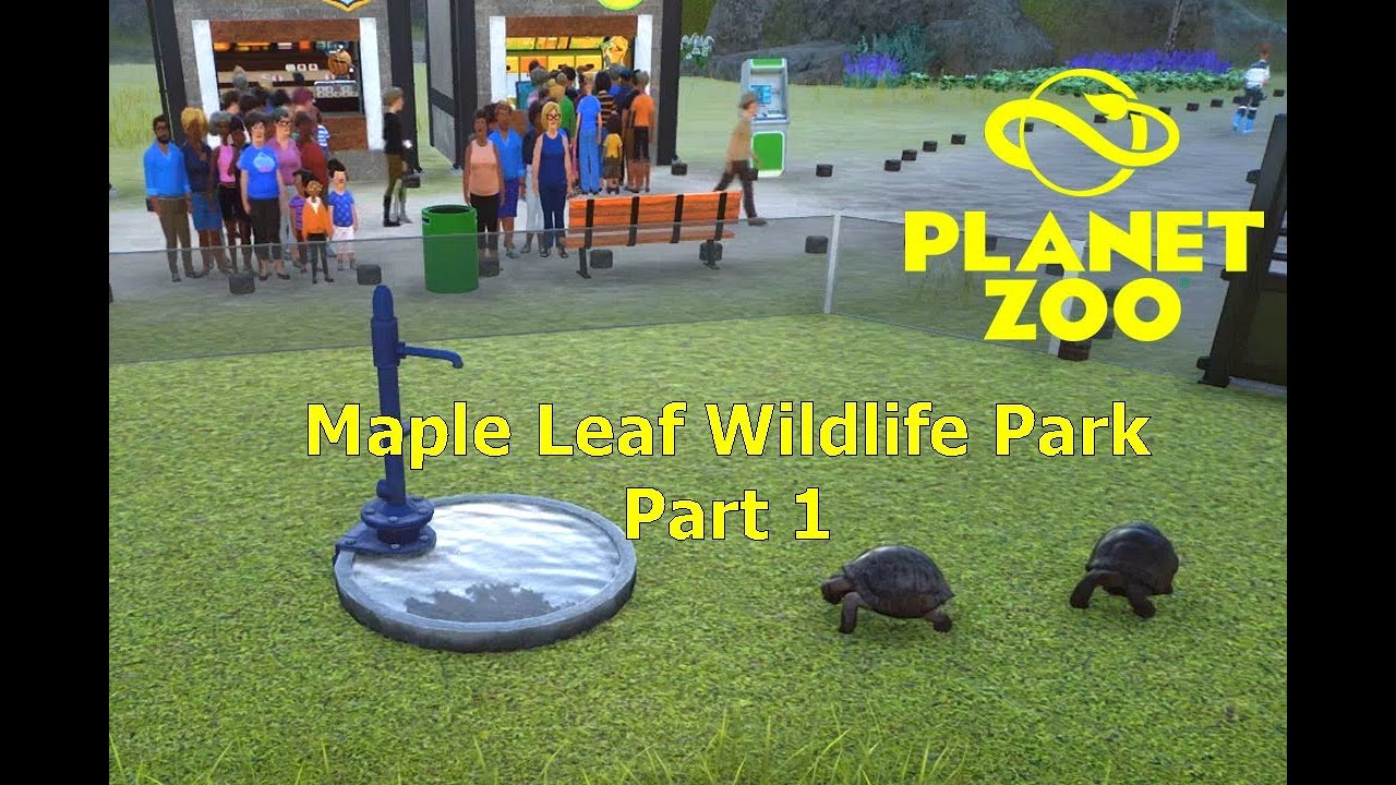 Maple Leaf Wildlife Park Part 1! - Planet Zoo Career - Episode 4