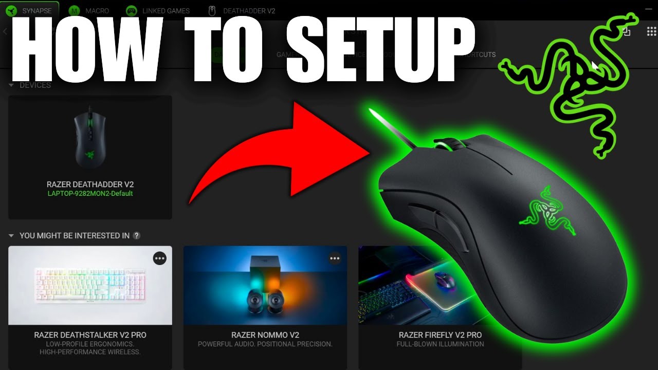 Как настроить мышь Razer Deathadder (полное руководство)