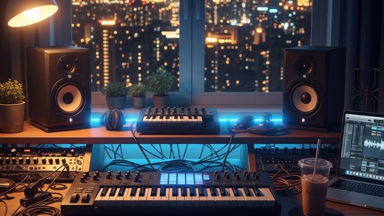 Late Night Studio 🎹 Chill Jazzhop & Creative Groove for Focus [1 Hour]