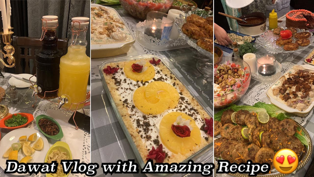 Pineapple Dessert Recipe with Amazing Party Vlog | one Dish Party Ideas