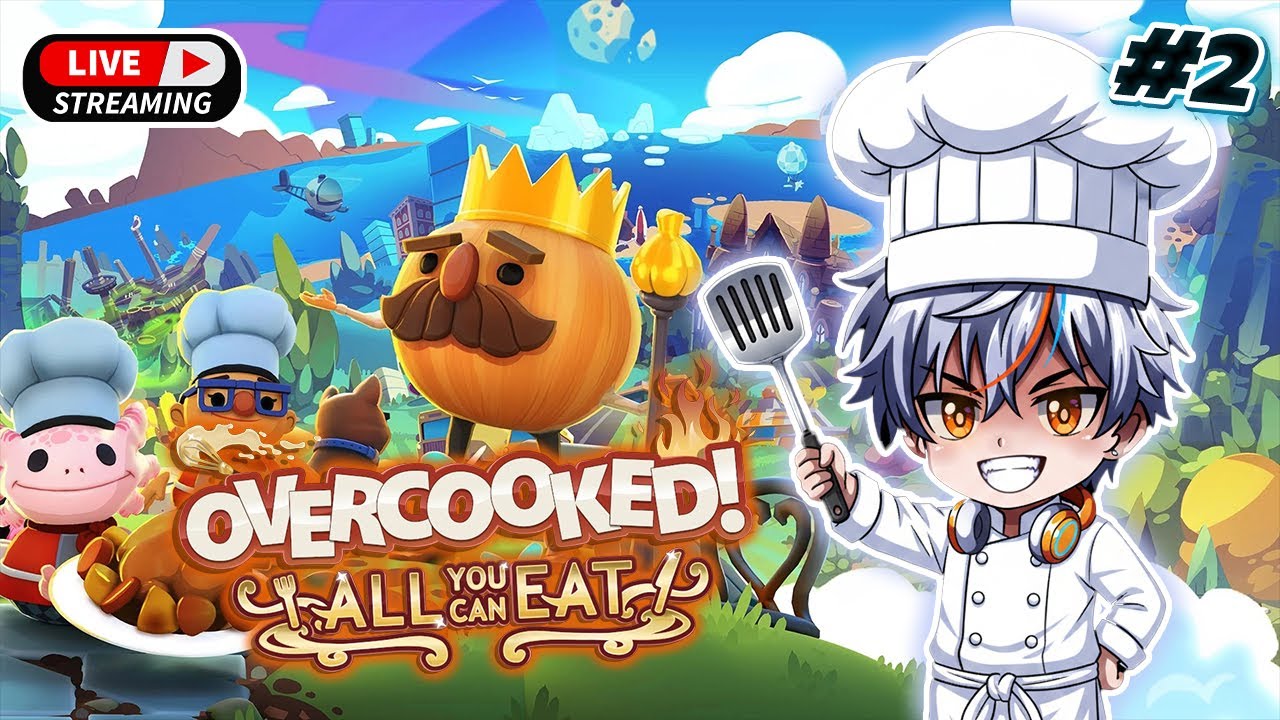 🔴Live l Overcooked l พ่อครัวตัวป่วน & แม่ครัวตัวบื้อ แถมผู้ช่วยพี่อิบบี้ลุยๆ #2