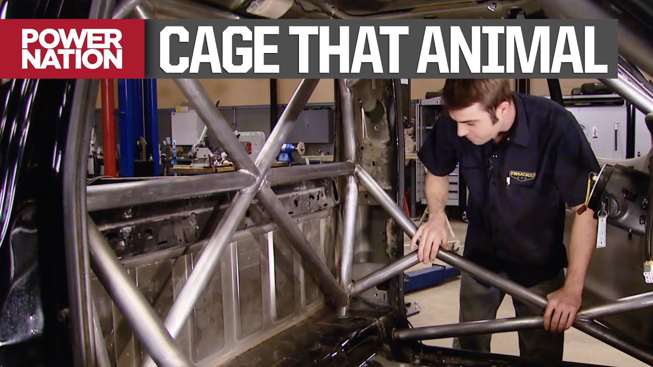 Building a Sturdy Cage to Stay Safe in our 600HP Track Ready Ford Ranger - Trucks! S14, E1