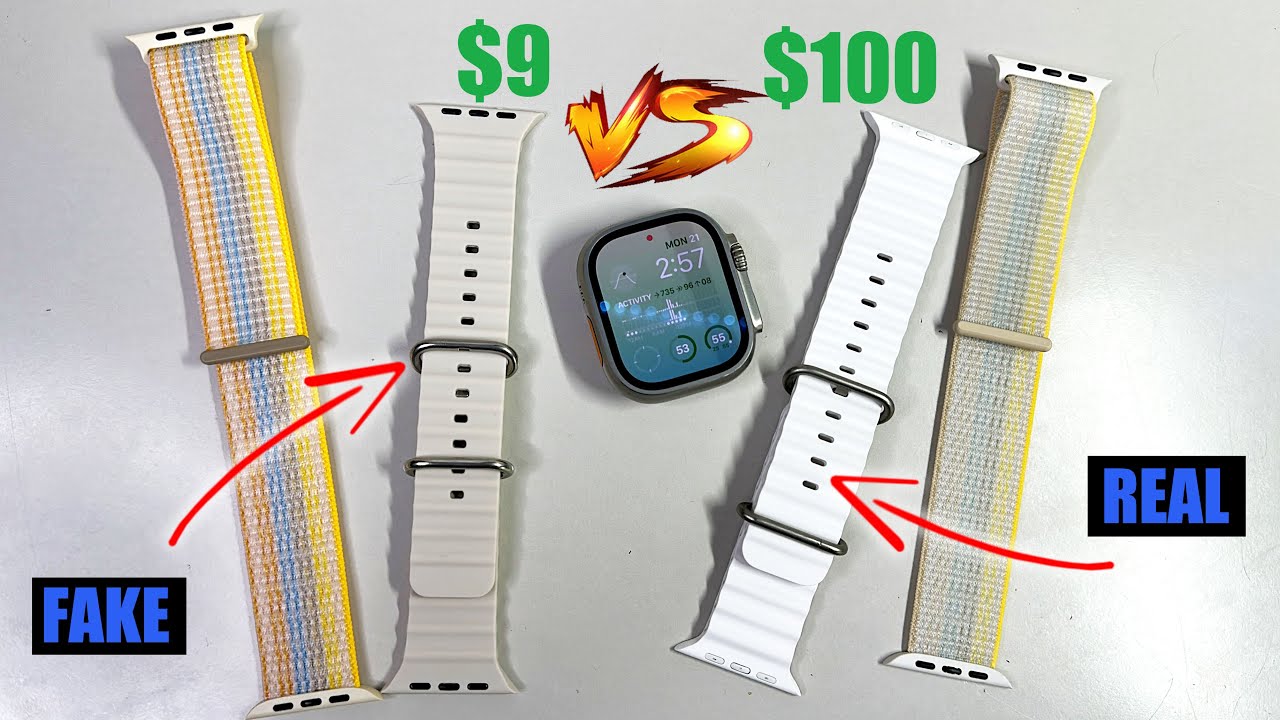 Поддельные и настоящие ремешки для Apple Watch | СЭКОНОМЬТЕ ДЕНЬГИ? | Стоит ли вообще связываться...