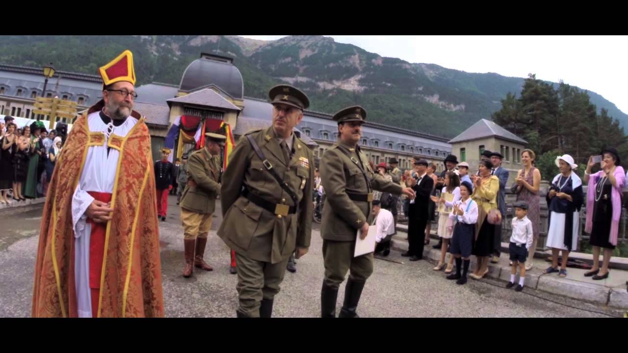RECREACIÓN INAUGURACIÓN CANFRANC 1928. (2015)