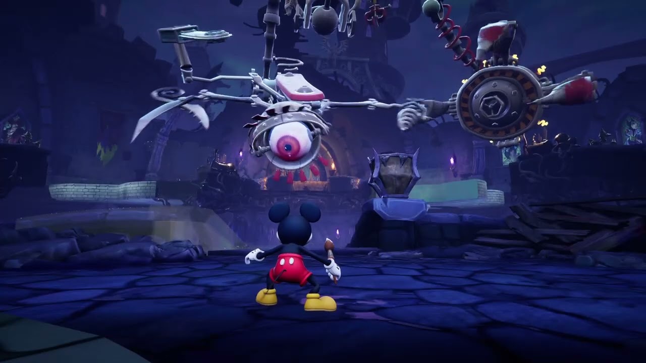 Epic mickey rebrushed playthrough part1
