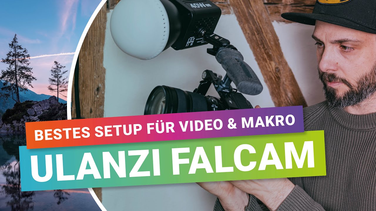 Ulanzi Falcam Half Cage mit F38 und F22 – Die perfekte mobile Lösung für Video & Makrofotografie 🎥🚀