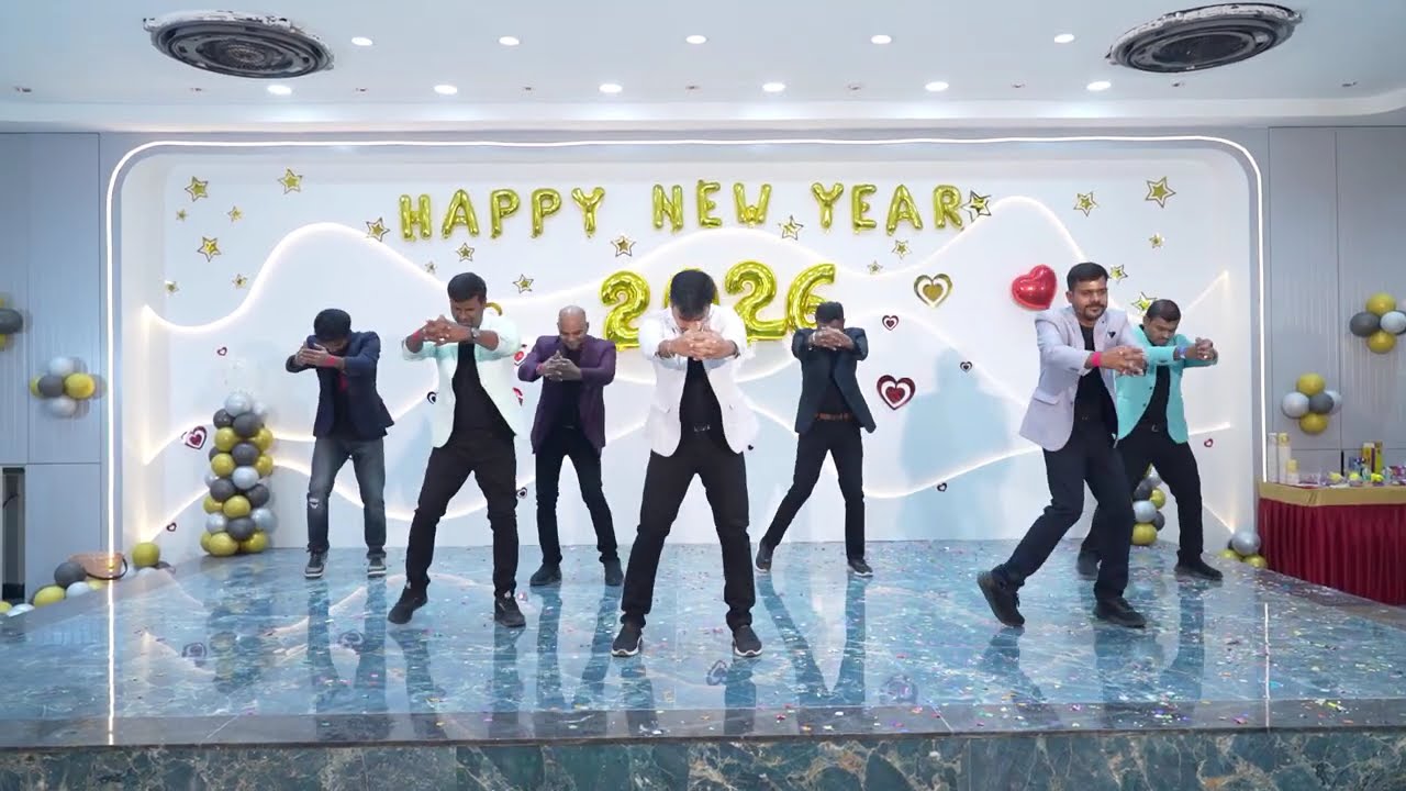 New Year 2026 | Mirchi Venice City | Hello Brother Group Dance Performance