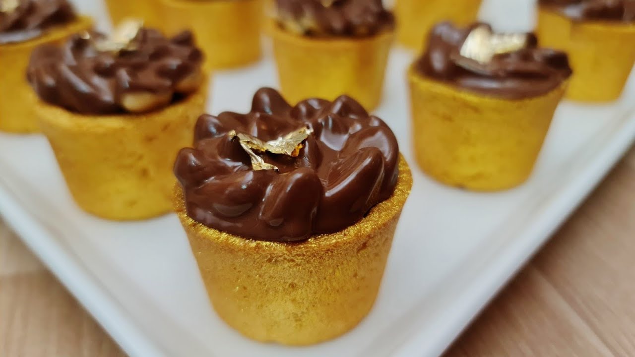 ميني تارتولات سنيكرز للعيد جديدة و بسيطة😍