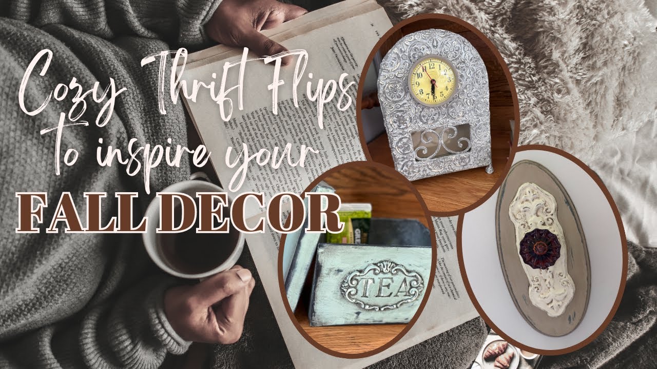 Cozy Thrift Flips / Fall Home Decor / Trash to Treasure