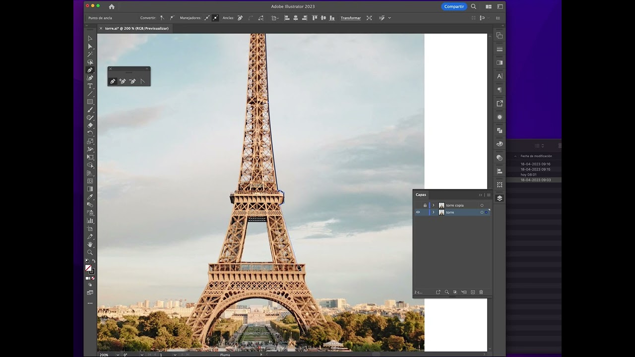 Ejercicio Torre Eiffel