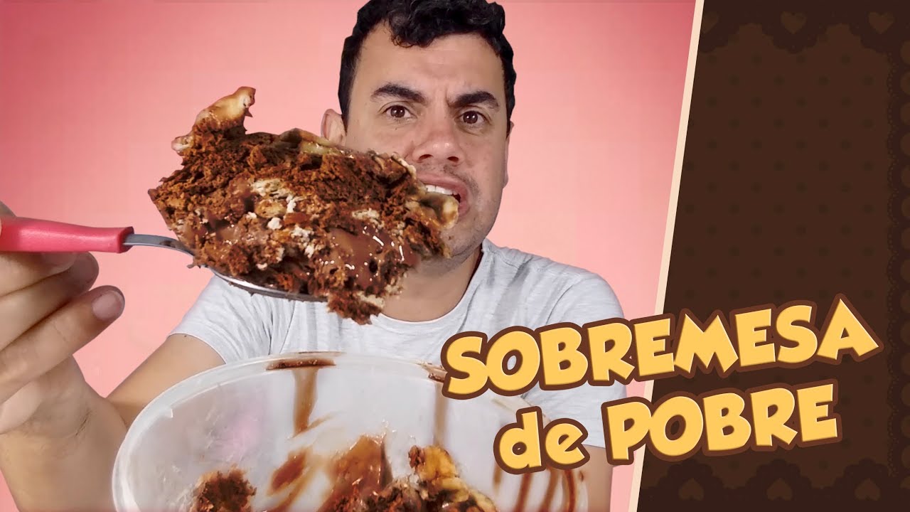 SOBREMESA DE POBRE (facil e deliciosa) - Fubá online