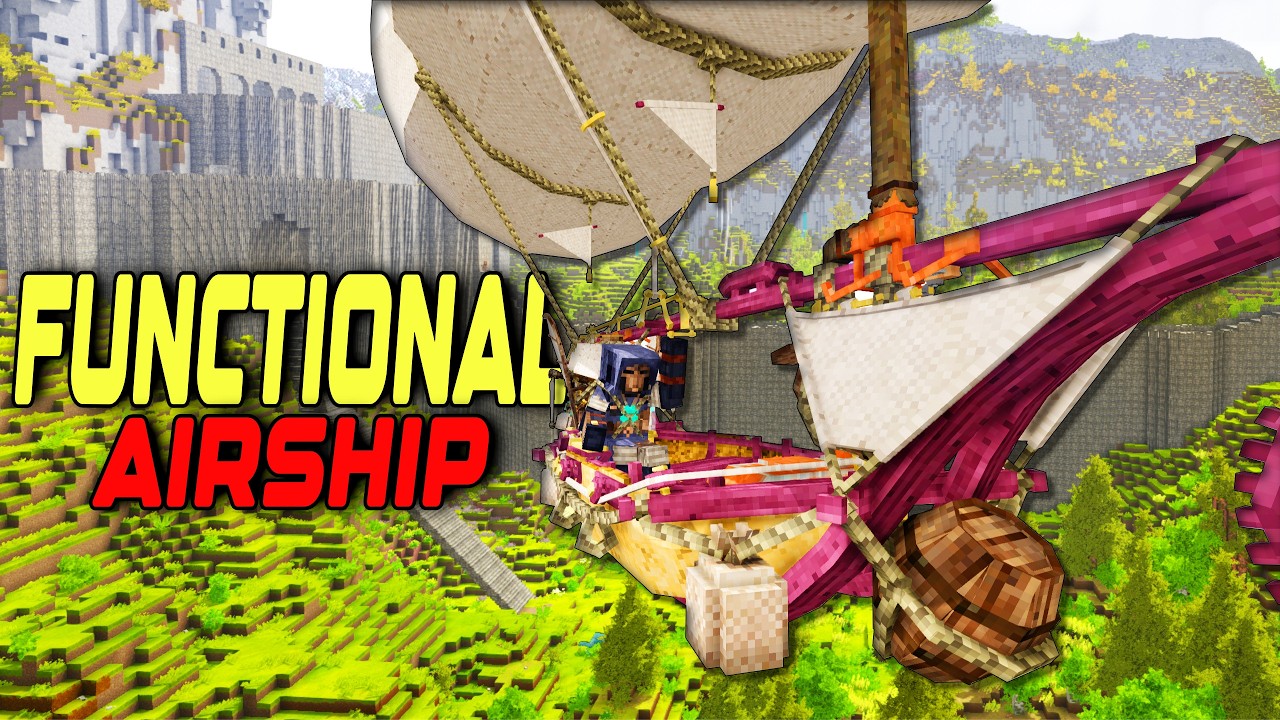 One Of A Kind Mod - Airship Showcase In Vintage Story