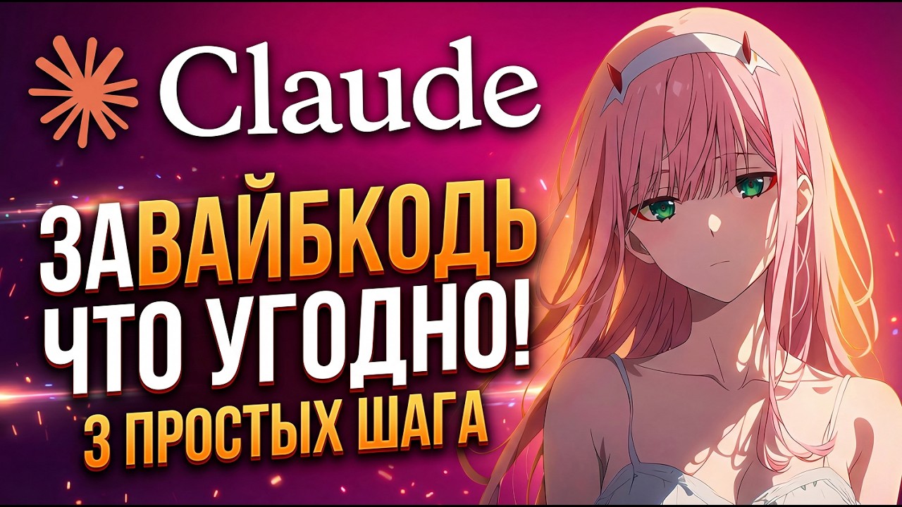 Завайбкодь что угодно. 3 простых шага.