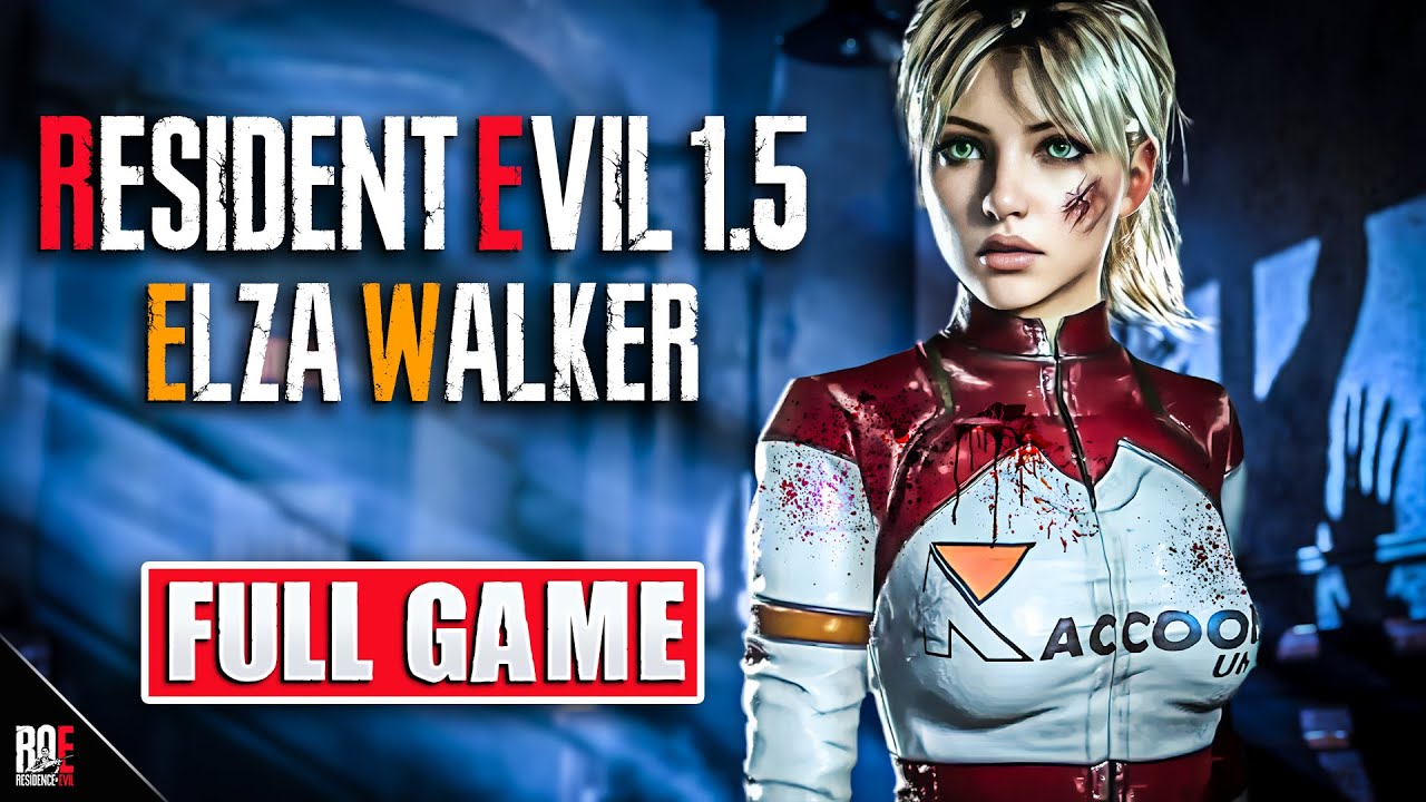 RESIDENT EVIL 1.5 (2025) | Full Gameplay Walkthrough - ELZA Scenario | RE2 Prototype