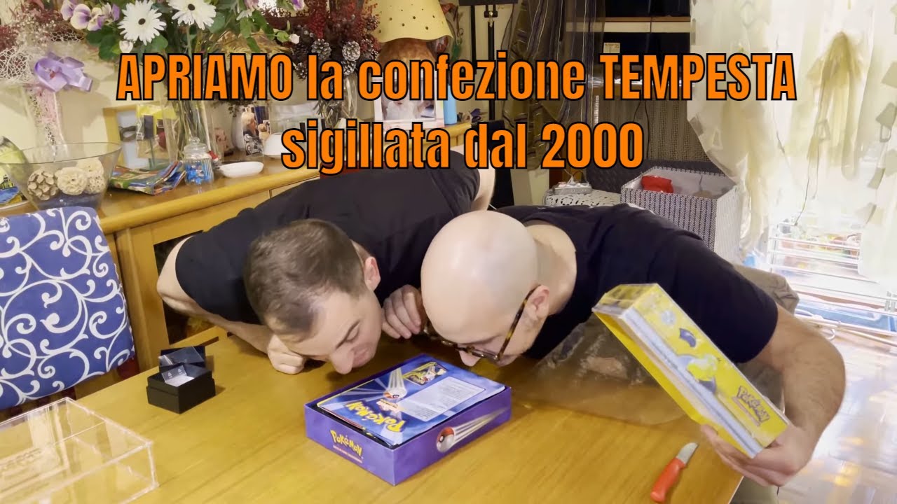Trewert_WOTC ft. some_italian_flamethrower - Apertura Box Tempesta dei Pokemon Sigillato in Italiano