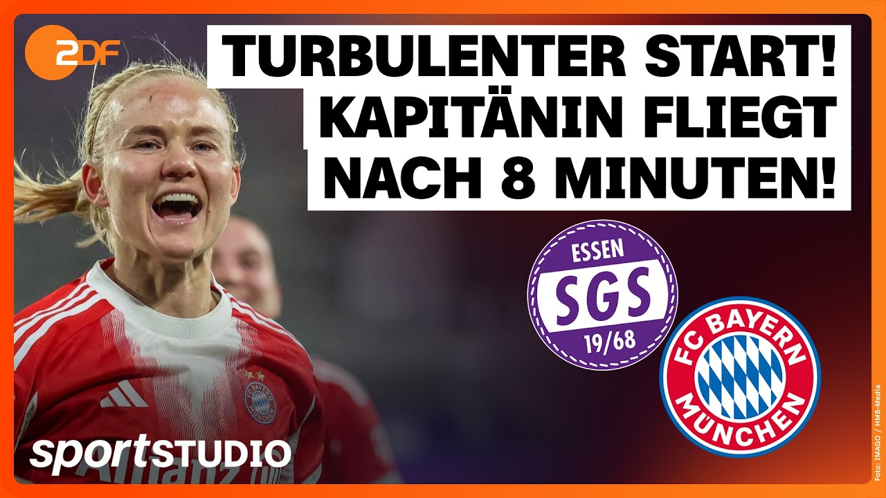 SGS Essen – FC Bayern München | Frauen-Bundesliga, 21. Spieltag 2025/26 | sportstudio