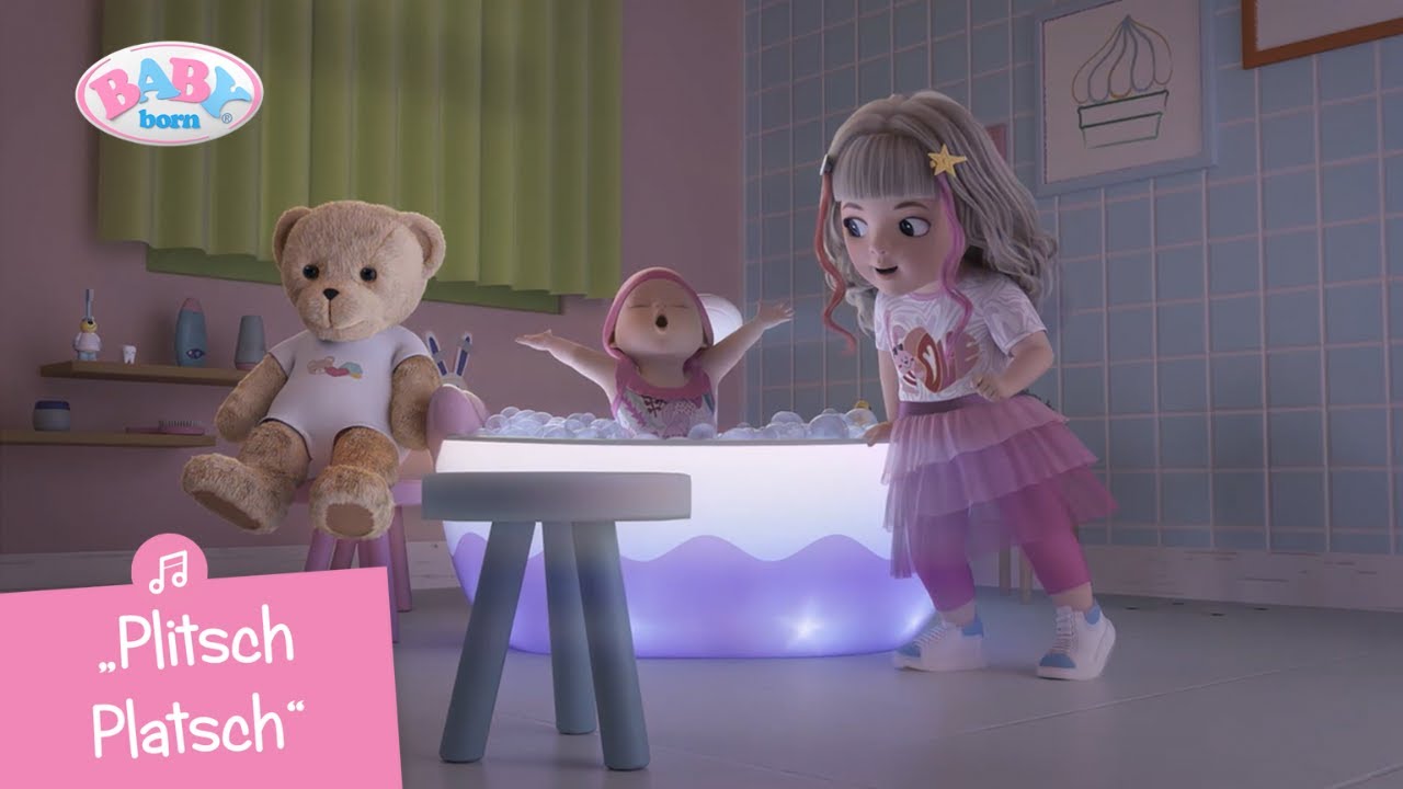 🎶 Plitsch Platsch 🛁👶 | BABY born Musikvideo Staffel 1 | Serie auf Deutsch