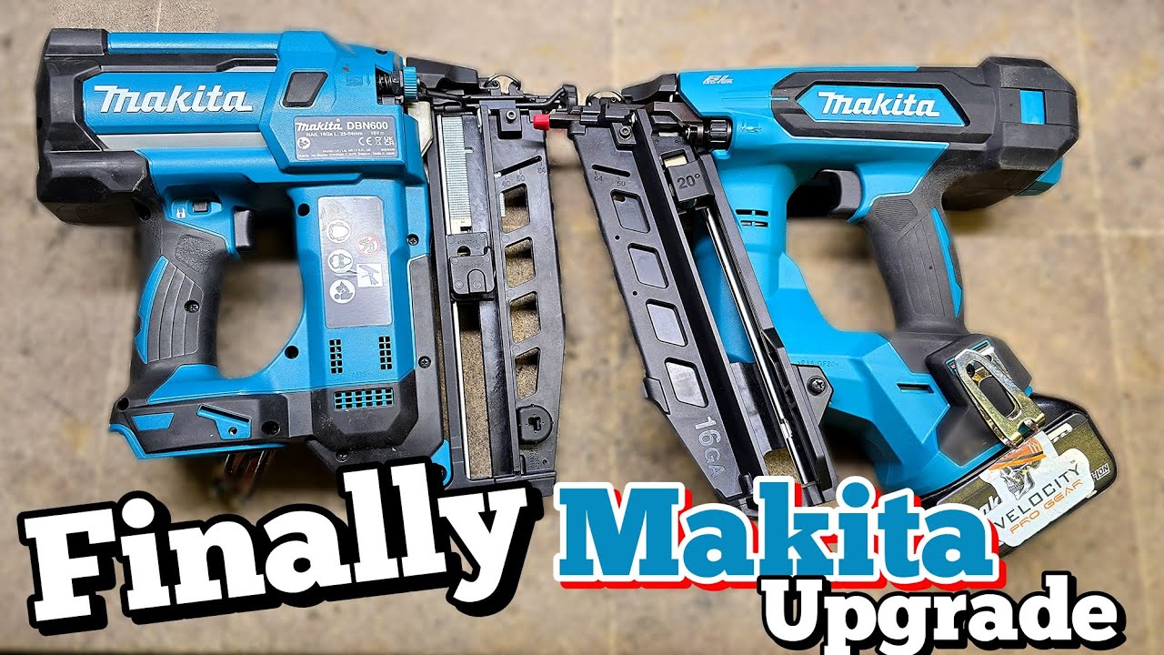 New Makita DBN610 angled 16g nail gun. Finally