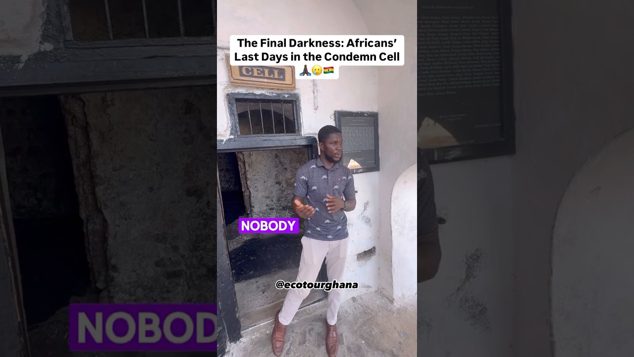 Africans Last Days in the Condemned cell😭 #ecotourghana #history #africa #ghana #mrnoisty