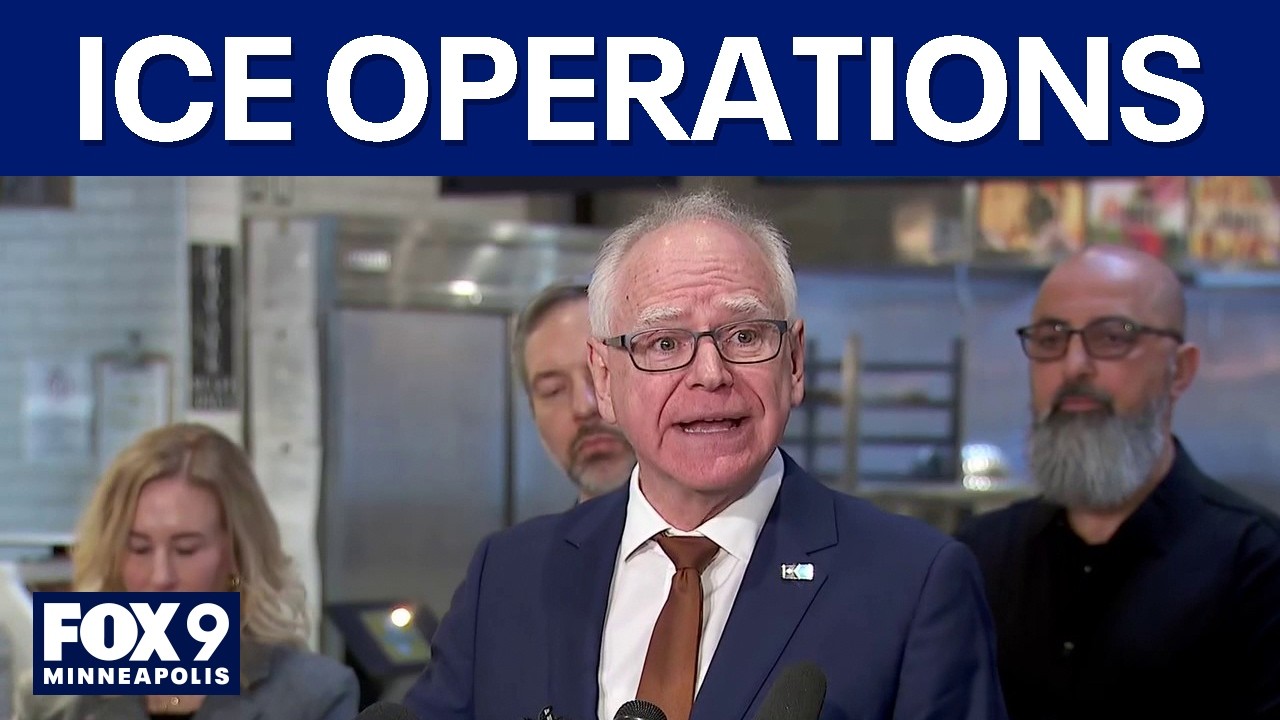 Gov. Walz expects ICE surge to possibly end in coming days