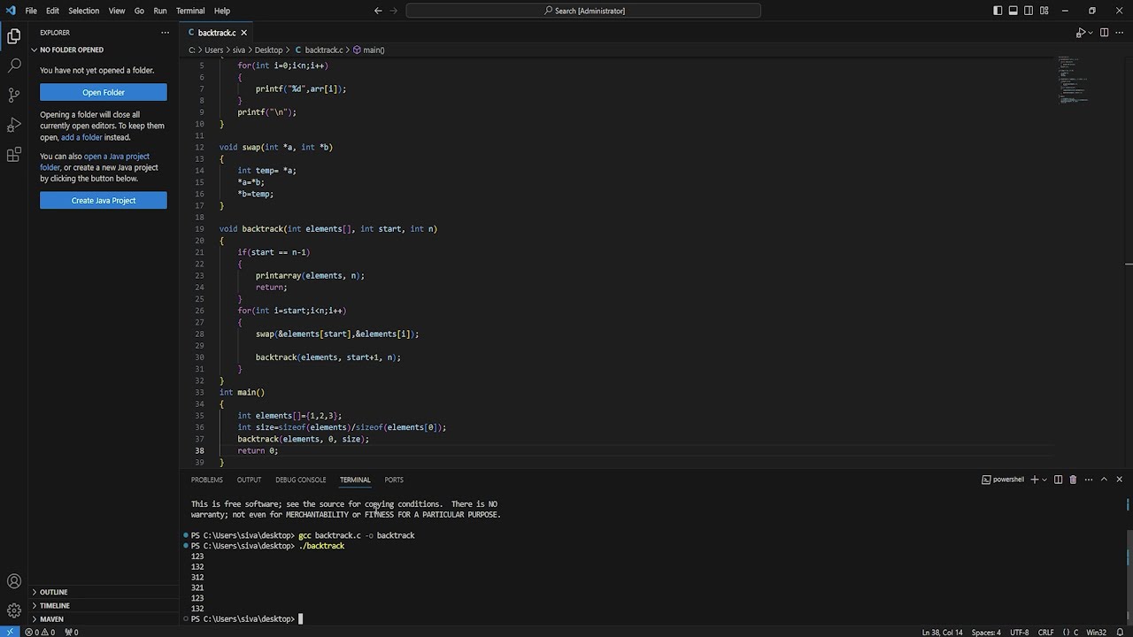 Mastering Backtracking in C, C++, Java, and Python | Step-by-Step Guide and Examples