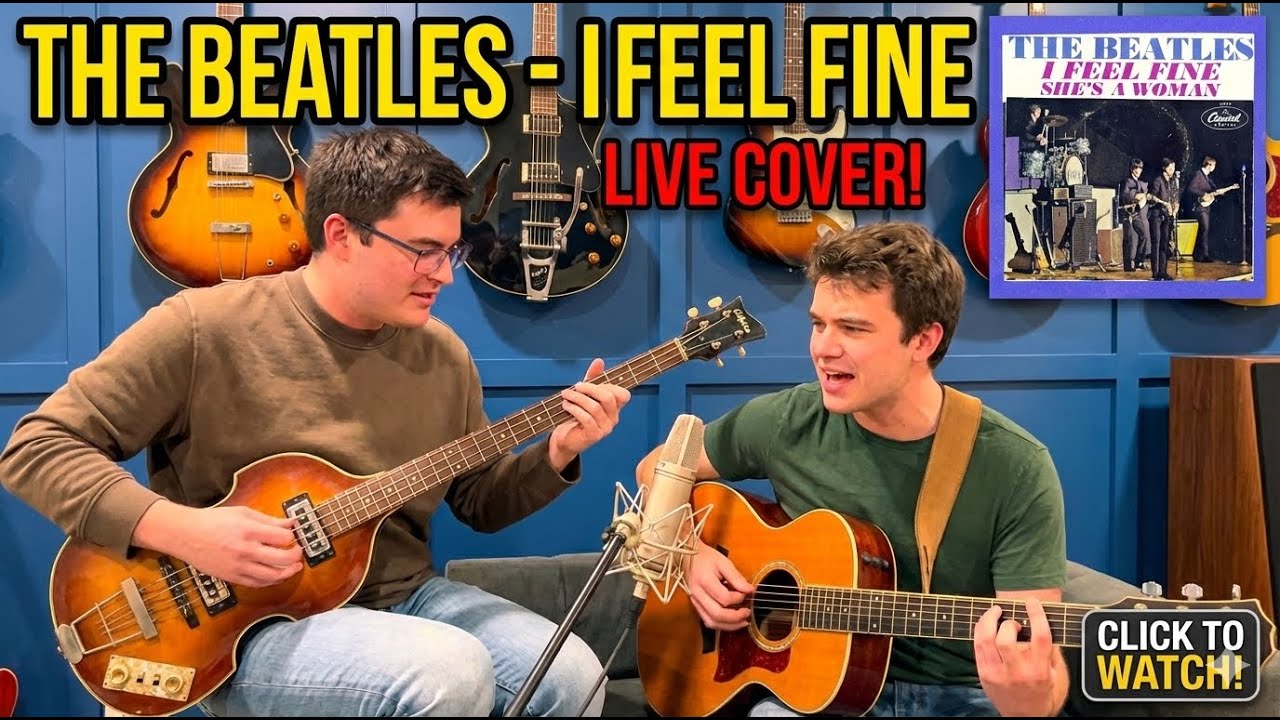 The Beatles - I Feel Fine (Live Acoustic Cover)