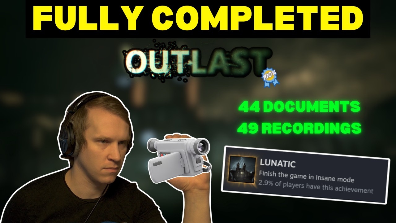 I Fully Completed the Original Outlast - My Complete Critique