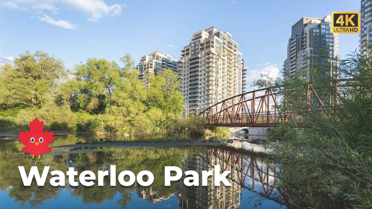 Waterloo Park Walking Tour | Peaceful Nature Walk in Uptown Waterloo, Ontario