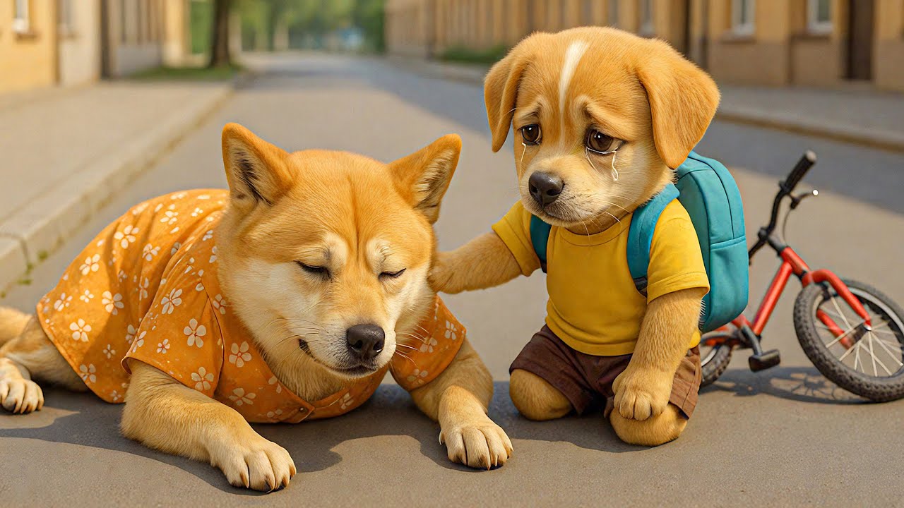 Baby Puppy Couldn&rsquo;t Afford a Cycle&hellip; Watch What His Parents Did For Him 😭🧡✨Ginger&rsquo;s Big Surprise 🎁🐾