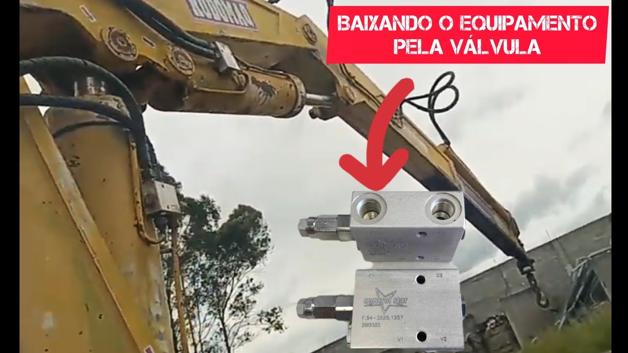 BAIXANDO O EQUIPAMENTO PELA VÁLVULA DO CILINDRO | Procedimento muito prático