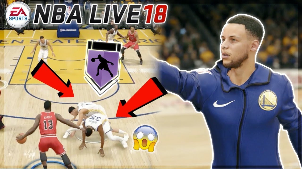 NBA LIVE 18 ULTIMATE TEAM PS4 GAMEPLAY - JAMES HARDEN BREAKS TWO ANKLES AT ONCE!