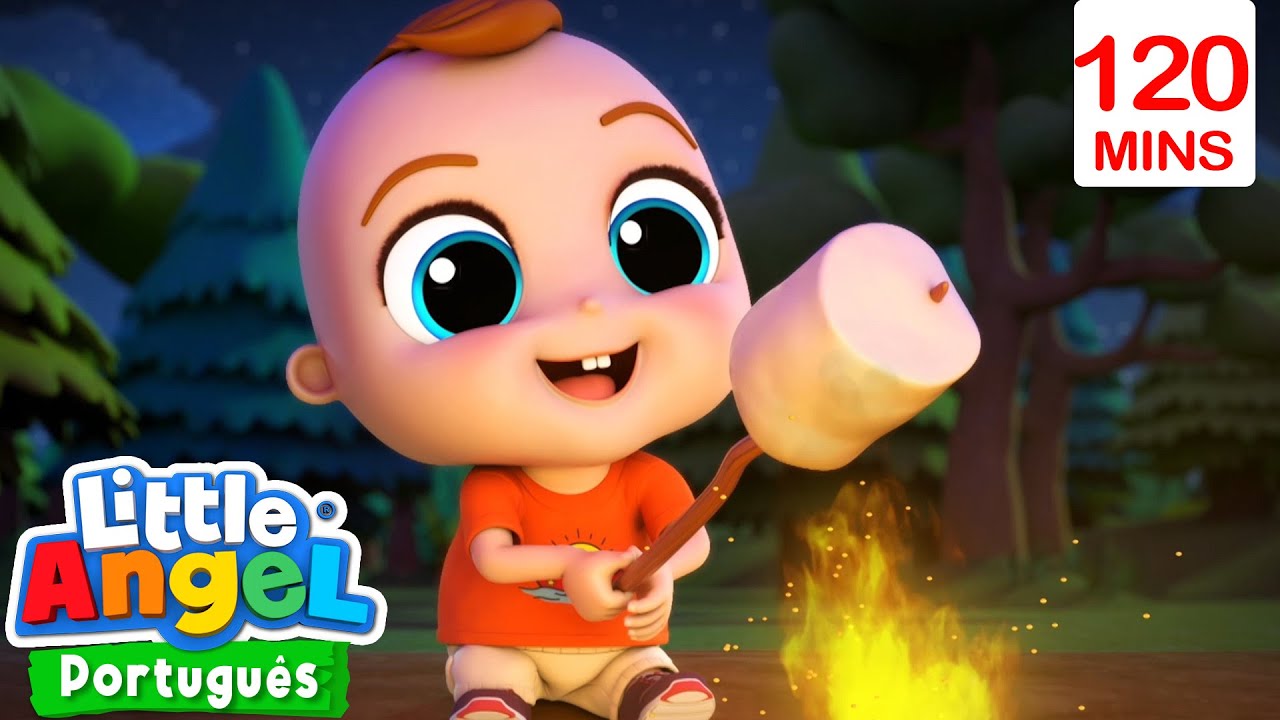 Primeira Vez de Bebê João Acampando 🏕️ | Músicas Infantis em Português 🎵 | Little Angel Brasil