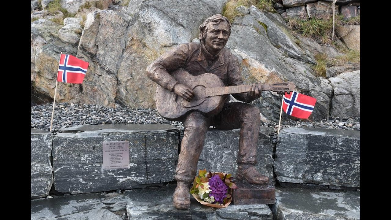 Avduking av Johannes Kleppevik-statuen