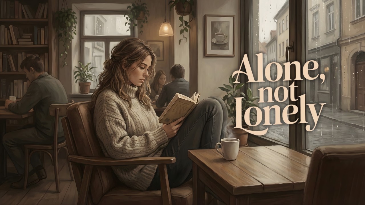 Rainy Day Music for Reading & Reflection | Cozy Café Instrumental Background Study Music