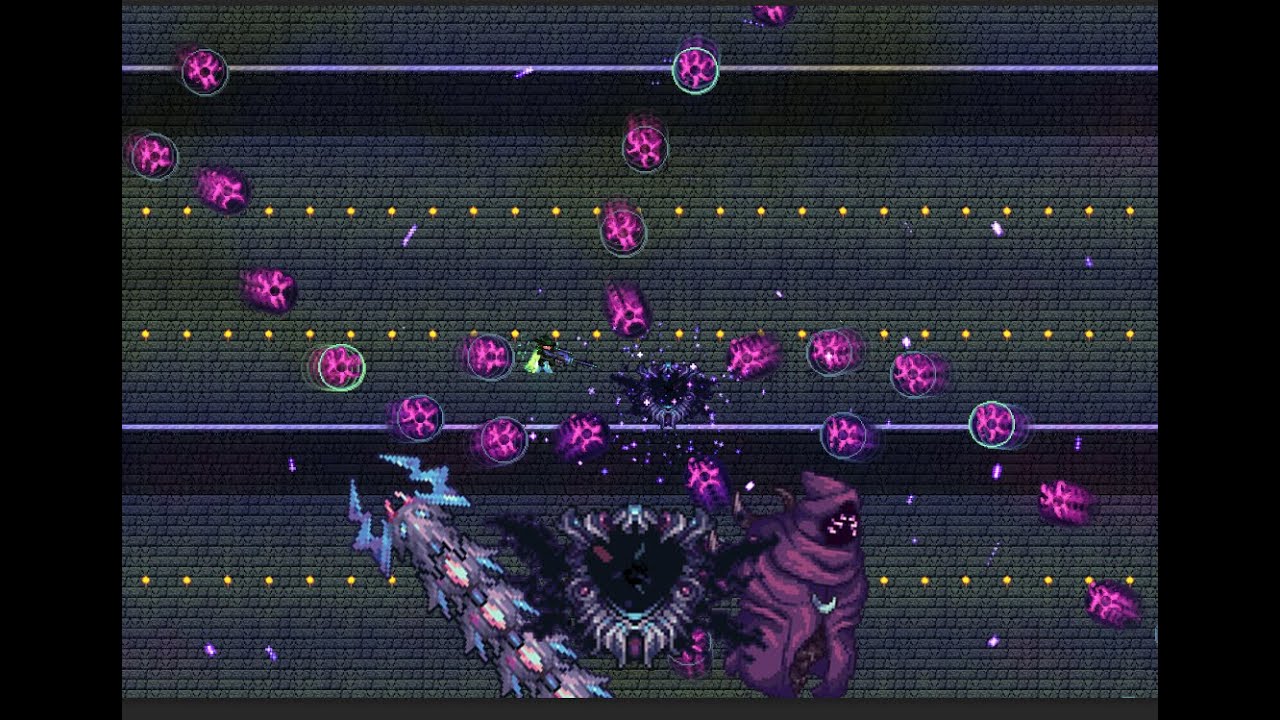 Malice Mode Storm Weaver, Ceaseless Void and Signus Nohit - Terraria Calamity