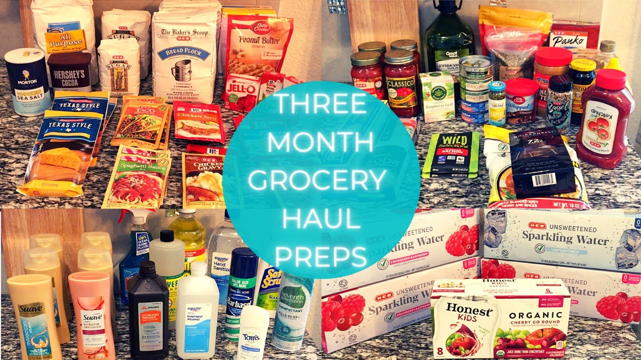 *NEW* Grocery Haul Stock Up / 3 Month Pantry / Prepper Pantry Stock Up / Emergency Food Storage