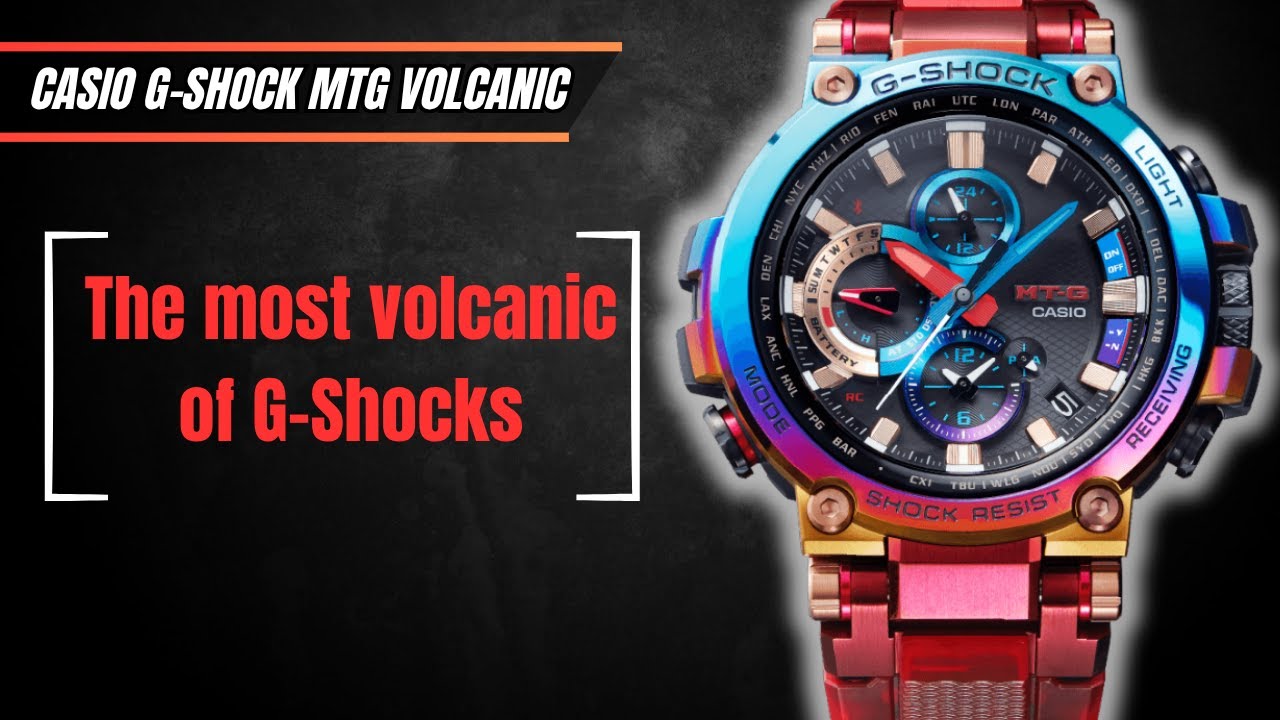 CASIO G-SHOCK MTG VOLCANIC LIGHTNING 🕒 DO YOU HAVE TO BE CRAZY TO BUY A G-SHOCK FOR 1500€??? 🌋😈🔥