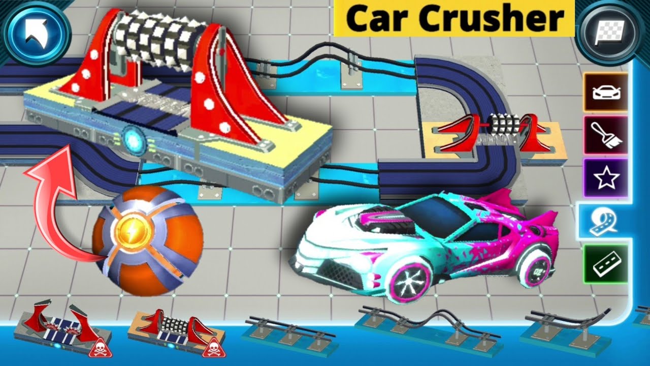 Racecraft Build & Race - Stream Car Unlocked New Track Piece The Car Crusher