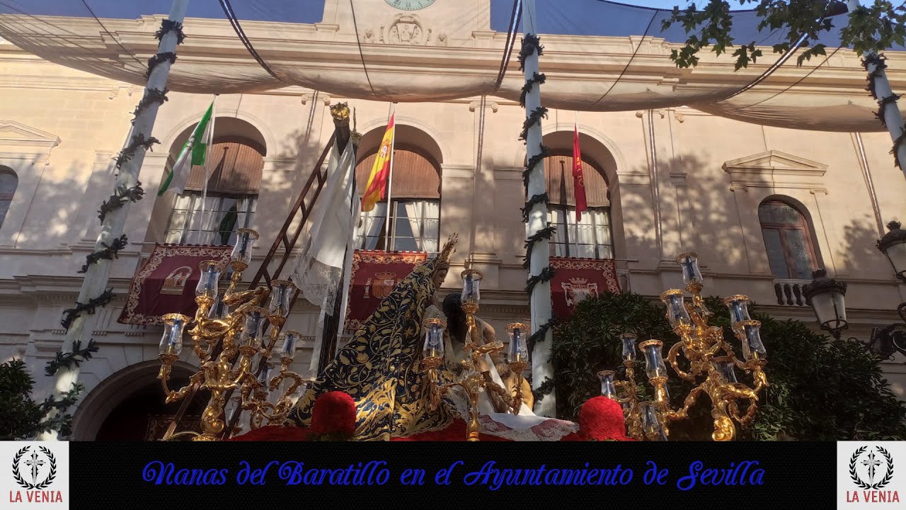 NANAS DEL BARATILLO EN EL AYUNTAMIENTO DE SEVILLA - CORONACIÓN DEL PIEDAD BARATILLO - LA VENIA 2024