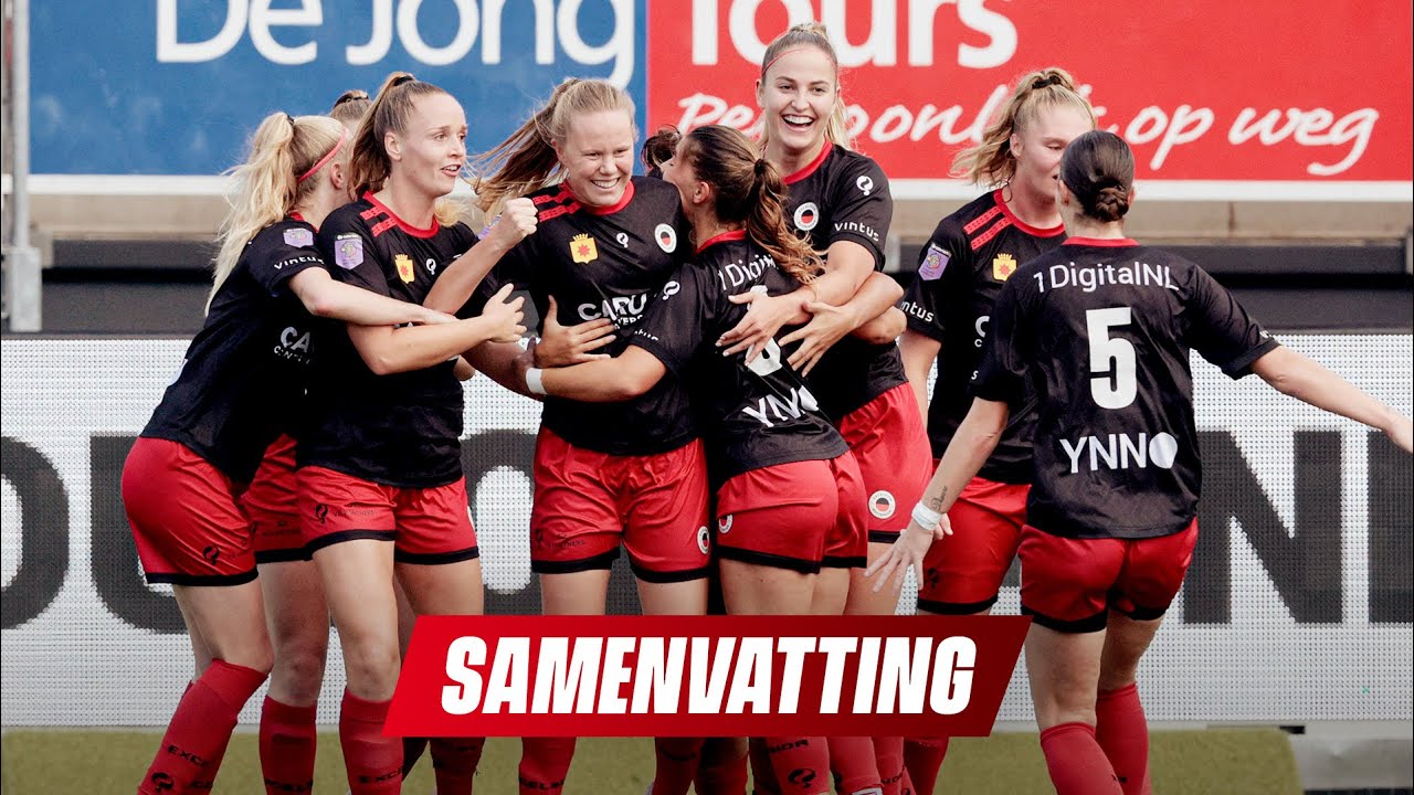💥 𝗦𝗔𝗠𝗘𝗡𝗩𝗔𝗧𝗧𝗜𝗡𝗚 | Excelsior Vrouwen wint stadsderby van Feyenoord!