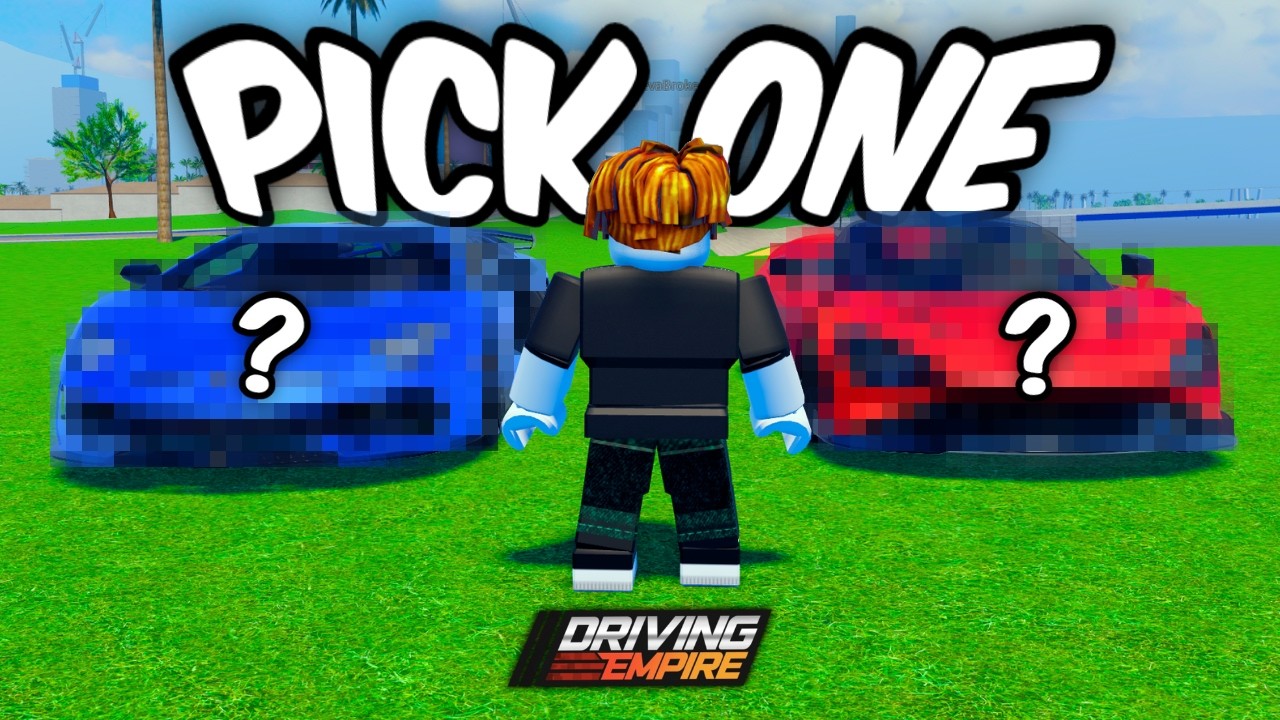 Mystery Car Challenge In Driving Empire