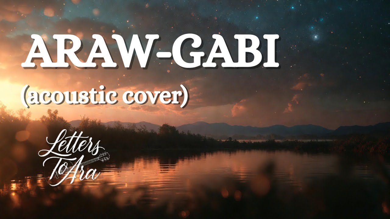 ARAW-GABI (acoustic cover) | Regine Velasquez | LETTERS TO ARA | #opm #trending #cover #acoustic 